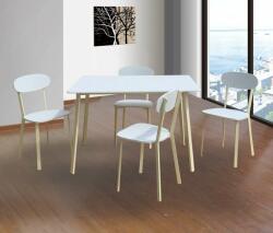 Bedora Osso étkező / konyhagarnitúra, asztal 4 székkel, 110 x 70