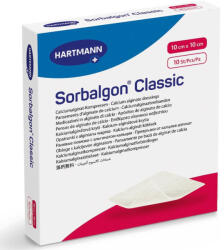 Hartmann Pansament Sorbalgon Classic 10x10 cm, 10 bucati, Hartmann - liki24