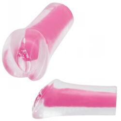  Átlátszó/pink vagina 12cm