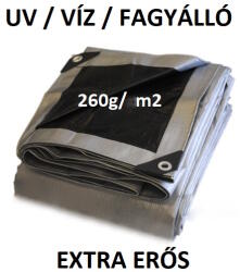 Ekspand Extra erős, vízálló , UV és fagyálló takaróponyva 260g/m2 , 3x3 m (P260/3x3)