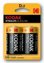 Kodak Baterie alcalina 1.5V D R20 2 buc/blister, KODAK XTRALIFE (30952058) Baterii de unica folosinta