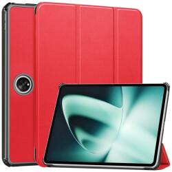  LEATHER Flip din PIELE pentru One Plus Pad rosie