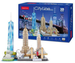 CubicFun 3D puzzle City Line New York (CUBICFMC255)
