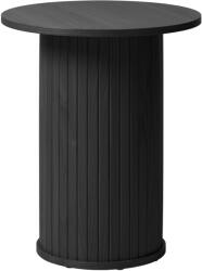 Furniria Design oldalsó asztal Vasiliy 50 cm fekete tölgy