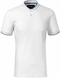 MALFINI Tricou polo bărbați Diamond - Albă | 2XL (2730017)