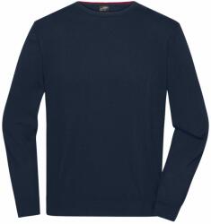 Daiber Pulover tricotat subțire bărbați JN1314 - Albastru închis | M (JN1314-1782960625)