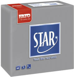 FATO Star szalvéta szürke 40 db/cs