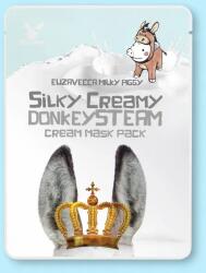 Elizavecca Szövetmaszk gőz krémmel Silky Creamy Donkey Steam Cream Mask Pack - 25 g / 1 db