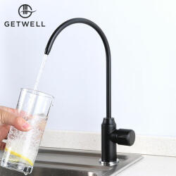Getwell Sin-O Egykaros Csap Víztisztítókhoz Fekete színben (GW232B)