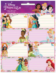 GIM Disney Hercegnők füzetcímke 16 db-os (GIM77116146)