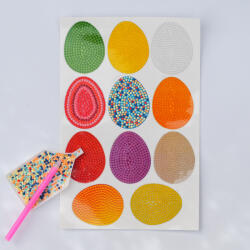 Gyémántmatricák - Tojások Opció: Paper sticker