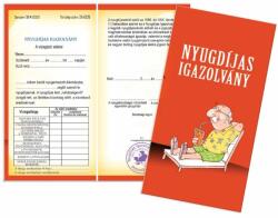  Bizonyítvány - Nyugdíjas igazolvány Férfiaknak - Ajándék ötlet nyugdíjasnak (BIZ097)