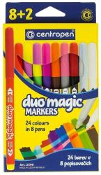 Centropen Carioci CENTROPEN Duo Magic 2599, 8+2 buc/set