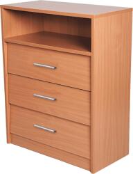  JANE Cipősszekrény lenyitható 3-as plusz fakkal - többféle színben