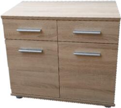  JANE webshop - Komód két ajtós két fiókos, széles - többféle színben