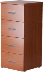  JANE Komód 4 fiókos keskeny, nagy - többféle színben