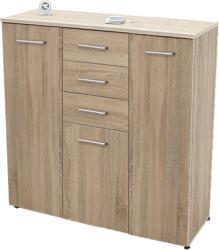  JANE Komód 3 ajtós 3 fiókos - többféle színben