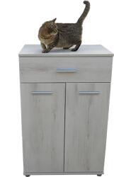  JANE Komód 1 fiókos két ajtós, polcos - többféle színben