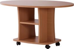 JANE webshop - Dohanyzóasztal ovális, nagy - többféle színben