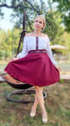 Ie traditionala Rochie stilizata cu motive traditionale Margareta 3