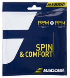Babolat Tenisz húr Babolat RPM Blast 1.25mm + RPM Soft 1.30mm (12 m) - black/grey