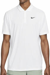Nike Férfi teniszpolo Nike Men's Court Dri-Fit Solid Polo - white/black