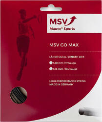 MSV Tenisz húr MSV Go Max (12 m) - black