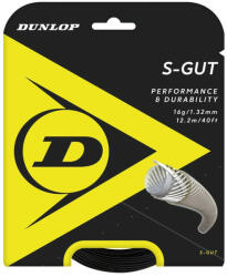 Dunlop Tenisz húr Dunlop S-Gut (12 m) - black
