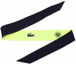 Lacoste Tenisz kendő Lacoste x Roland Garros Reversible Tennis Headband - blue/yellow