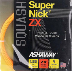 Ashaway Squash húrok Ashaway SuperNick ZX (9 m) - orange
