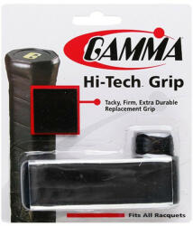 Gamma Tenisz markolat - csere Gamma Hi-Tech Grip 1P - black