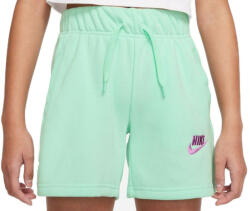 Nike Lány rövidnadrág Nike Sportswear Club FT 5 Short G - mint foam/violet shock