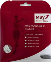 MSV Tenisz húr MSV Focus Hex Plus 38 (12 m) - white
