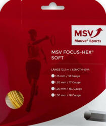 MSV Tenisz húr MSV Focus Hex Soft (12 m) - yellow
