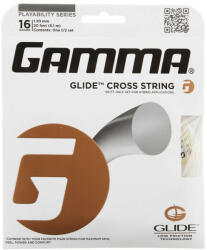 Gamma Tenisz húr Gamma Glide Cross String (6, 1 m) - transparent