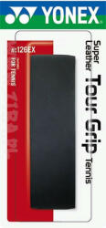 Yonex Tenisz markolat - csere Yonex Super Leather Tour Grip Tennis black 1P