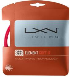 Luxilon Tenisz húr Luxilon Element Soft IR (12, 2 m) - iridescent red