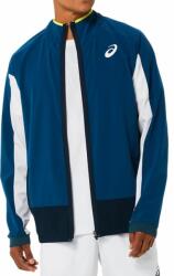 ASICS Férfi tenisz pulóver Asics Men Match Jacket - mako blue/brilliant white