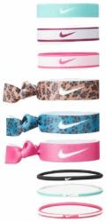 Nike Fejpánt Nike Ponytail Holders 9P - washed teal/sangria/active pink