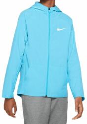Nike Fiú pulóver Nike Dri-Fit Woven Training Jacket - baltic blue/baltic blue/white