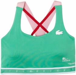 Lacoste Melltartók Lacoste SPORT Criss-Crossing Straps Sports Bra - green/pink/red