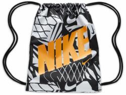 Nike Tenisz hátizsák Nike Kids' Drawstring Bag - black/white/vivid orange