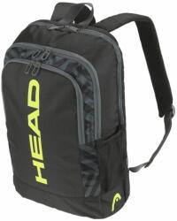 HEAD Tenisz hátizsák Head Base Backpack 17L - black/neon yellow