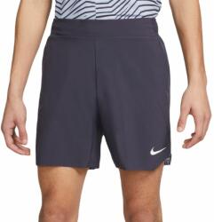 Nike Férfi tenisz rövidnadrág Nike Dri-Fit Slam Tennis Shorts - gridiron/white