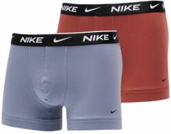 Nike Boxer alsó Nike Everyday Cotton Stretch Trunk 2P - ashen slate/canon rust