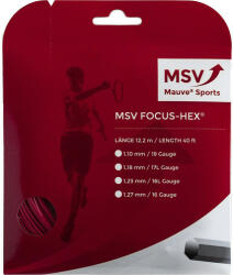 MSV Tenisz húr MSV Focus Hex (12 m) - red
