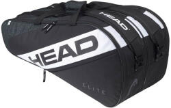 Head Tenisz táska Head Elite 9R - black/white