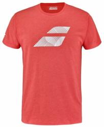 Babolat Exercise Big Flag Tee Men - Piros