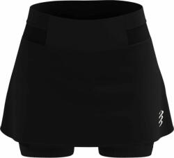 Compressport Női teniszszoknya Compressport Performance Skirt - black