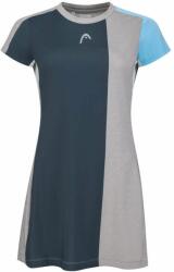 HEAD Női teniszruha Head Padel Tech Dress - grey/navy